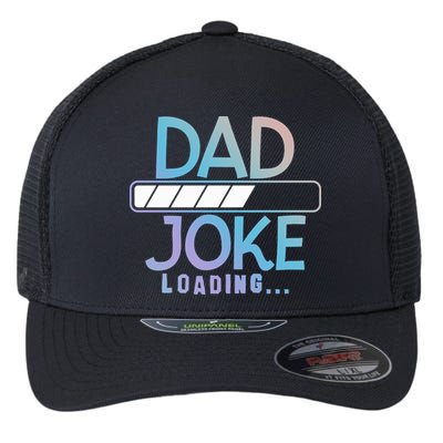 Funny Dad Jokes Dad Joke Loading Gift Flexfit Unipanel Trucker Cap