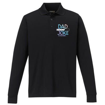 Funny Dad Jokes Dad Joke Loading Gift Performance Long Sleeve Polo