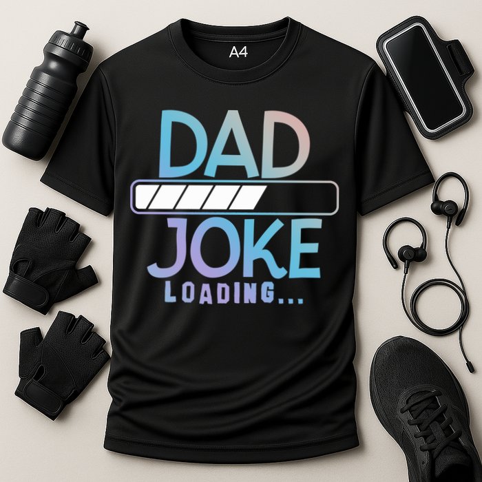 Funny Dad Jokes Dad Joke Loading Gift Cooling Performance Crew T-Shirt