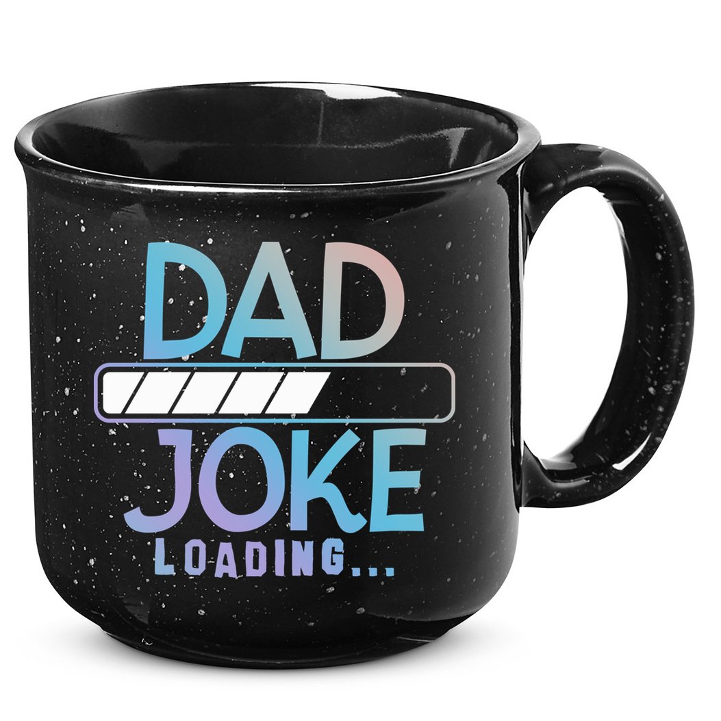 Funny Dad Jokes Dad Joke Loading Gift 15oz Campfire Ceramic Mug