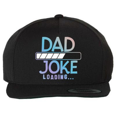 Funny Dad Jokes Dad Joke Loading Gift Wool Snapback Cap
