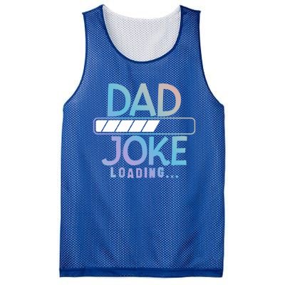 Funny Dad Jokes Dad Joke Loading Gift Mesh Reversible Basketball Jersey Tank