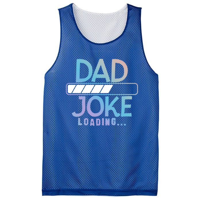 Funny Dad Jokes Dad Joke Loading Gift Mesh Reversible Basketball Jersey Tank