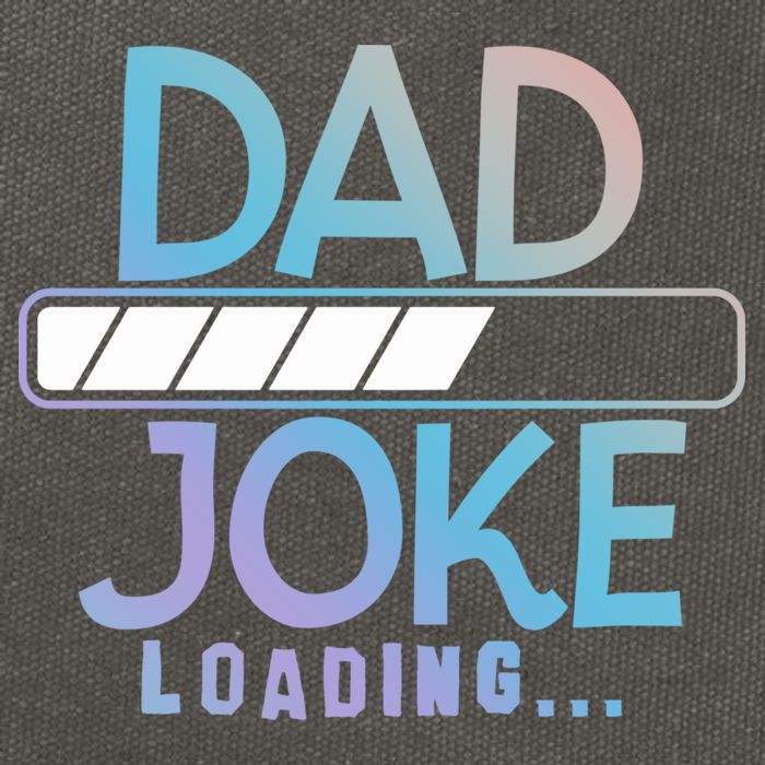 Funny Dad Jokes Dad Joke Loading Gift Cotton Canvas Backpack
