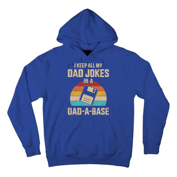 Funny Dad Jokes In Dadmeaningful Giftameaningful Giftbase Vintage For Father's D Tall Hoodie