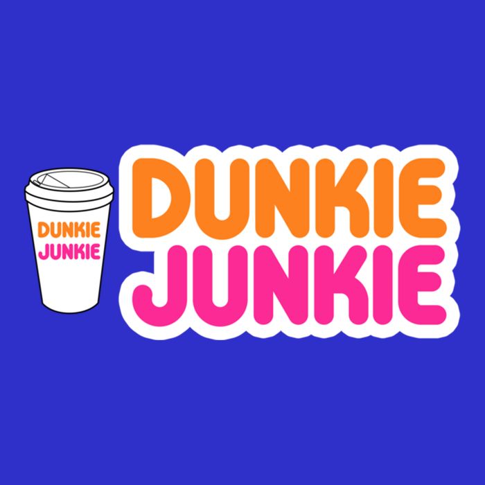 Funny Dunkie Junkie Coffee Love Funny Coffee Saying Cute Gift Tall T-Shirt