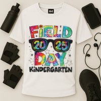 Field Day Kindergarten Field Trip Fun Day Teacher Student Cooling Performance Crew T-Shirt