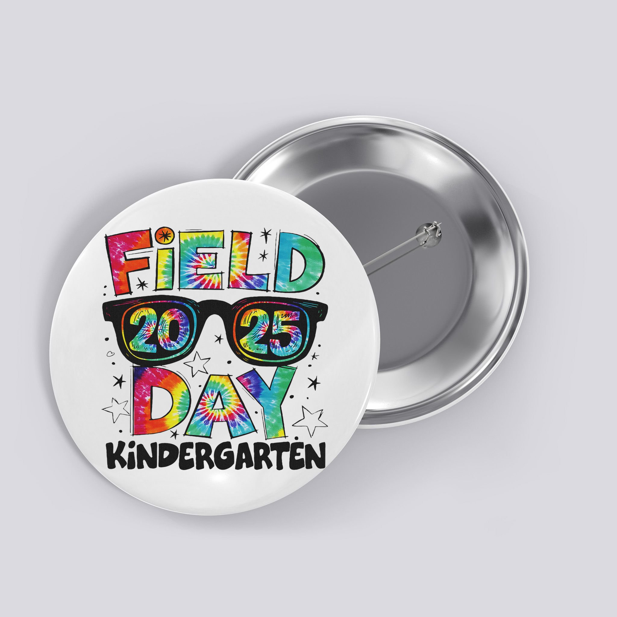 Field Day Kindergarten Field Trip Fun Day Teacher Student Button