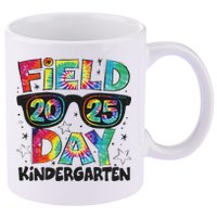 Field Day Kindergarten Field Trip Fun Day Teacher Student 11oz C Handle Ceramic Mug
