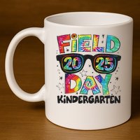 Field Day Kindergarten Field Trip Fun Day Teacher Student 11oz C Handle Ceramic Mug