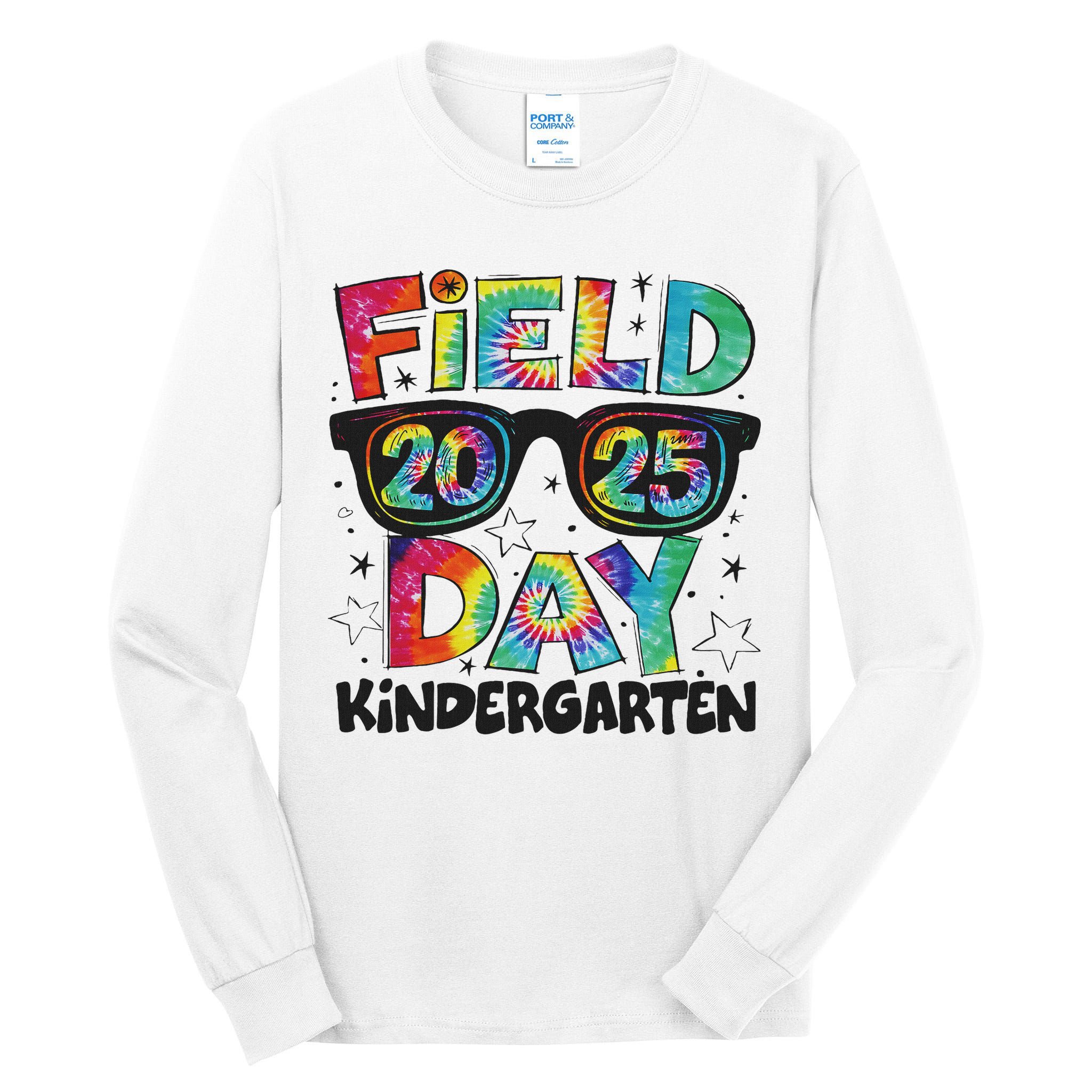 Field Day Kindergarten Field Trip Fun Day Teacher Student Tall Long Sleeve T-Shirt