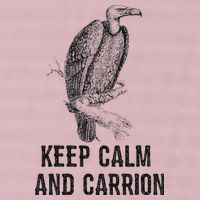 Funny Design Keep Calm And Vultures Condor Buzzard 25L Jumbo Tote