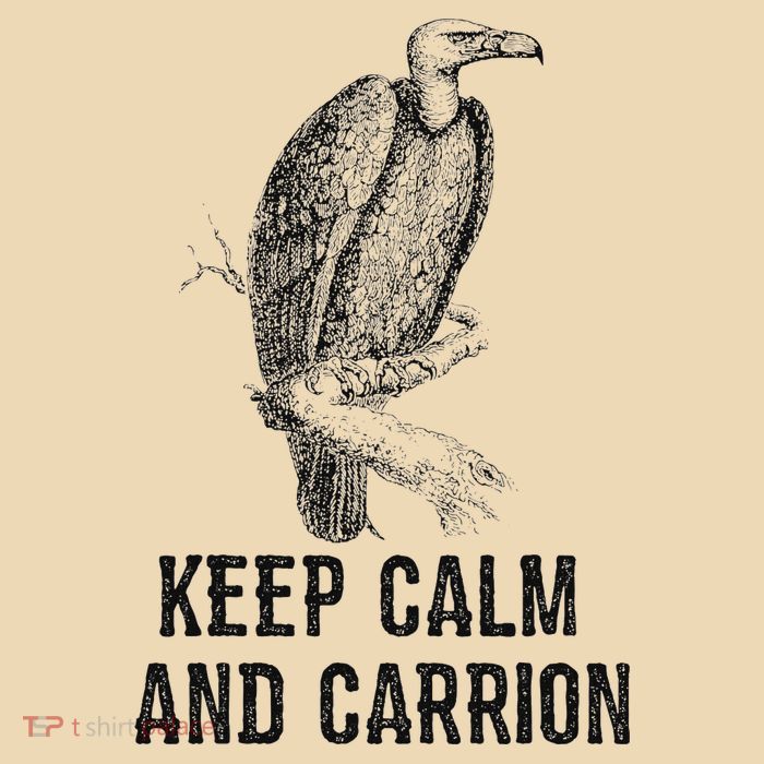 Funny Design Keep Calm And Vultures Condor Buzzard Bag