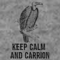 Funny Design Keep Calm And Vultures Condor Buzzard 7-Panel Snapback Hat