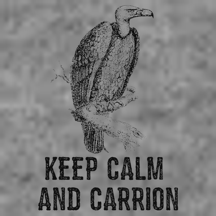 Funny Design Keep Calm And Vultures Condor Buzzard 7-Panel Snapback Hat