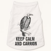 Funny Design Keep Calm And Vultures Condor Buzzard Doggie Tank