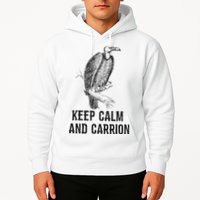 Funny Design Keep Calm And Vultures Condor Buzzard Hoodie
