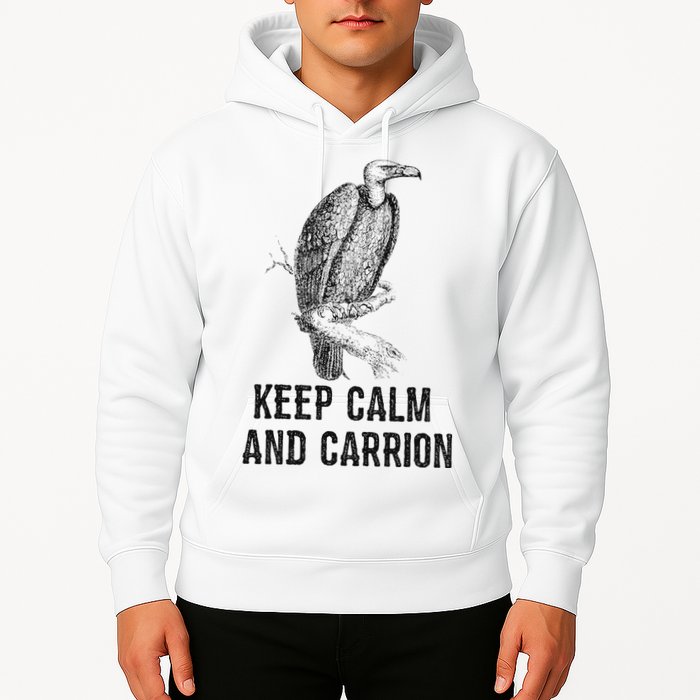 Funny Design Keep Calm And Vultures Condor Buzzard Hoodie