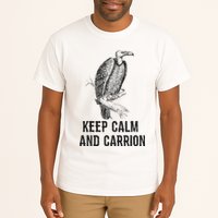 Funny Design Keep Calm And Vultures Condor Buzzard Tall T-Shirt