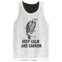 Funny Design Keep Calm And Vultures Condor Buzzard Mesh Reversible Basketball Jersey Tank