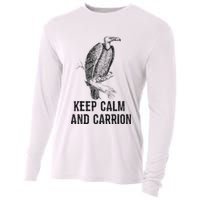 Funny Design Keep Calm And Vultures Condor Buzzard Cooling Performance Long Sleeve Crew