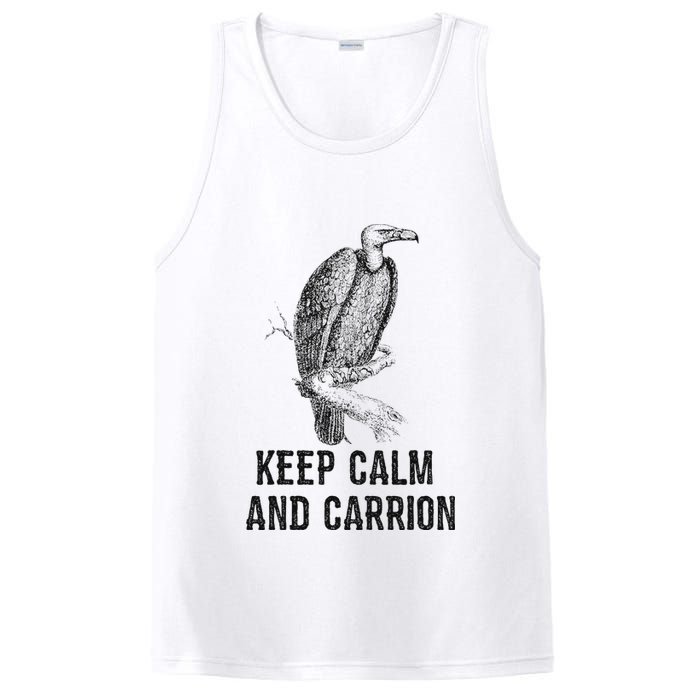 Funny Design Keep Calm And Vultures Condor Buzzard PosiCharge Competitor Tank
