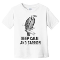 Funny Design Keep Calm And Vultures Condor Buzzard Toddler T-Shirt