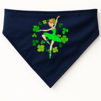 Funny Dancing Leprechauns St Patrick's Day Boy Girl USA-Made Doggie Bandana