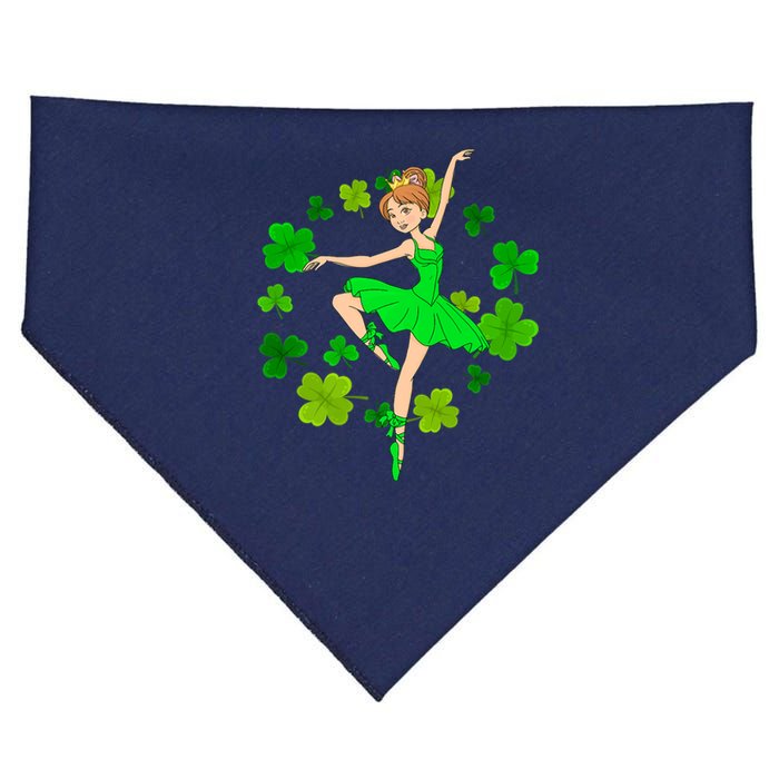 Funny Dancing Leprechauns St Patrick's Day Boy Girl USA-Made Doggie Bandana