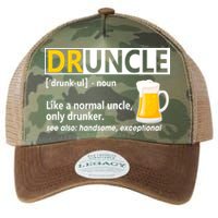 Funny Druncle Like An Uncle Definition Drunker Beer Legacy Tie Dye Trucker Hat