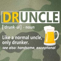 Funny Druncle Like An Uncle Definition Drunker Beer Legacy Tie Dye Trucker Hat