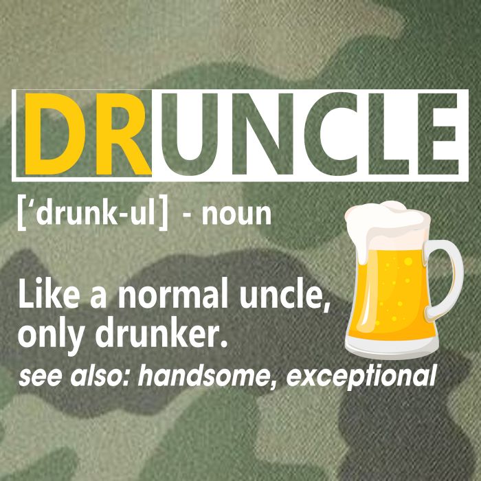Funny Druncle Like An Uncle Definition Drunker Beer Legacy Tie Dye Trucker Hat