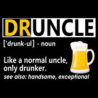 Funny Druncle Like An Uncle Definition Drunker Beer Drawstring Bag