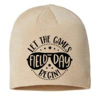 Field Day Let Games Start Begin Teachers Sustainable Beanie