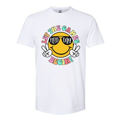 Field Day Let The Games Begin 2024 Teachers Softstyle® CVC T-Shirt