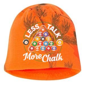 Father's Day Less Talk Mor Chalk Pool Player Gift For Dad Kati - Camo Knit Beanie