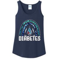 Fuck Diabetes Logo Awareness Ladies Essential Tank