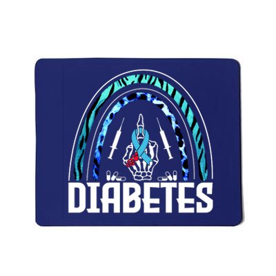 Fuck Diabetes Logo Awareness Mousepad