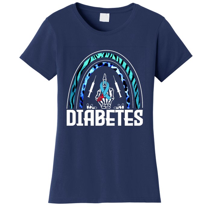 Fuck Diabetes Logo Awareness Women's T-Shirt