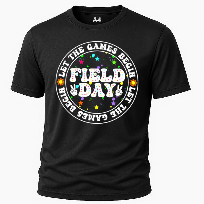 Field Day Let The Games Begin Teachers Field Day Cooling Performance Crew T-Shirt