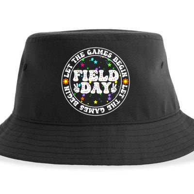 Field Day Let The Games Begin Teachers Field Day Sustainable Bucket Hat