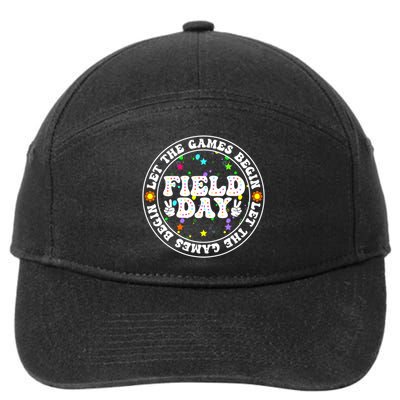 Field Day Let The Games Begin Teachers Field Day 7-Panel Snapback Hat