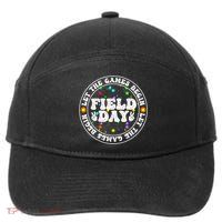 Field Day Let The Games Begin Teachers Field Day 7-Panel Snapback Hat