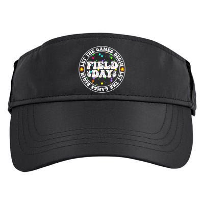 Field Day Let The Games Begin Teachers Field Day Adult Drive Performance Visor