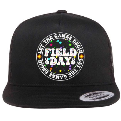 Field Day Let The Games Begin Teachers Field Day Flatbill Hat