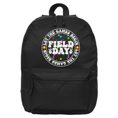 Field Day Let The Games Begin Teachers Field Day 16 in Basic Backpack