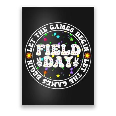 Field Day Let The Games Begin Teachers Field Day Poster