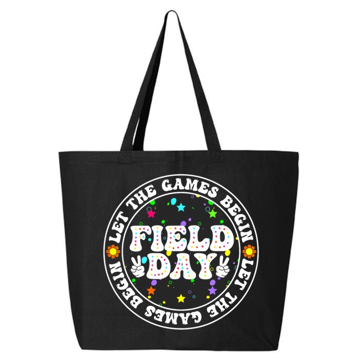 Field Day Let The Games Begin Teachers Field Day 25L Jumbo Tote