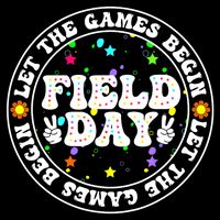 Field Day Let The Games Begin Teachers Field Day Short Acrylic Beanie