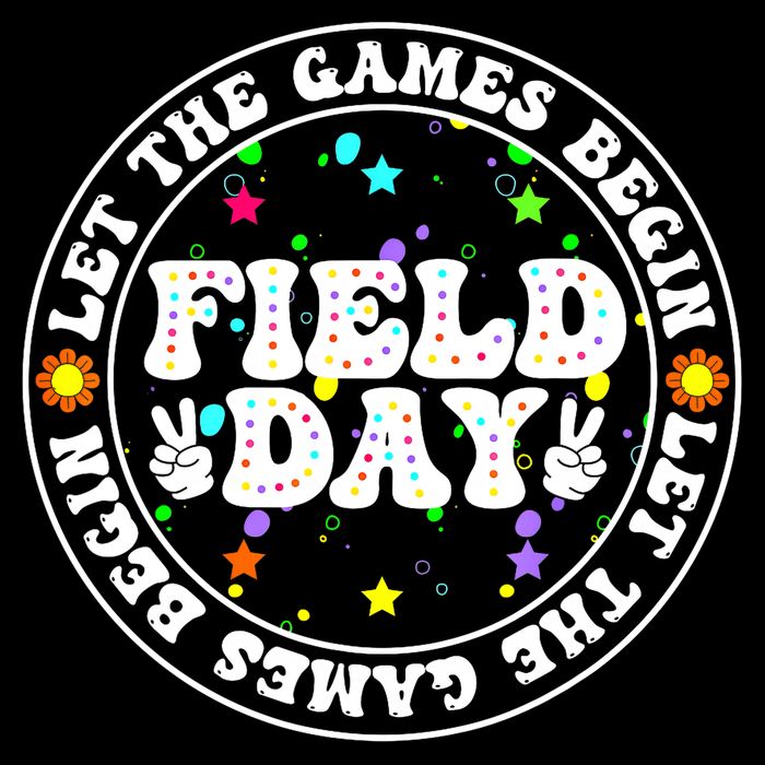 Field Day Let The Games Begin Teachers Field Day Short Acrylic Beanie